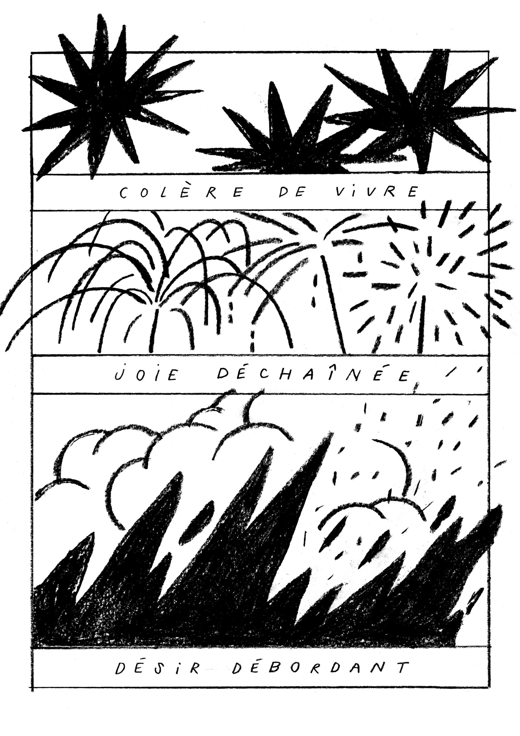 tout bloquer, faire redémarrer l’espoir