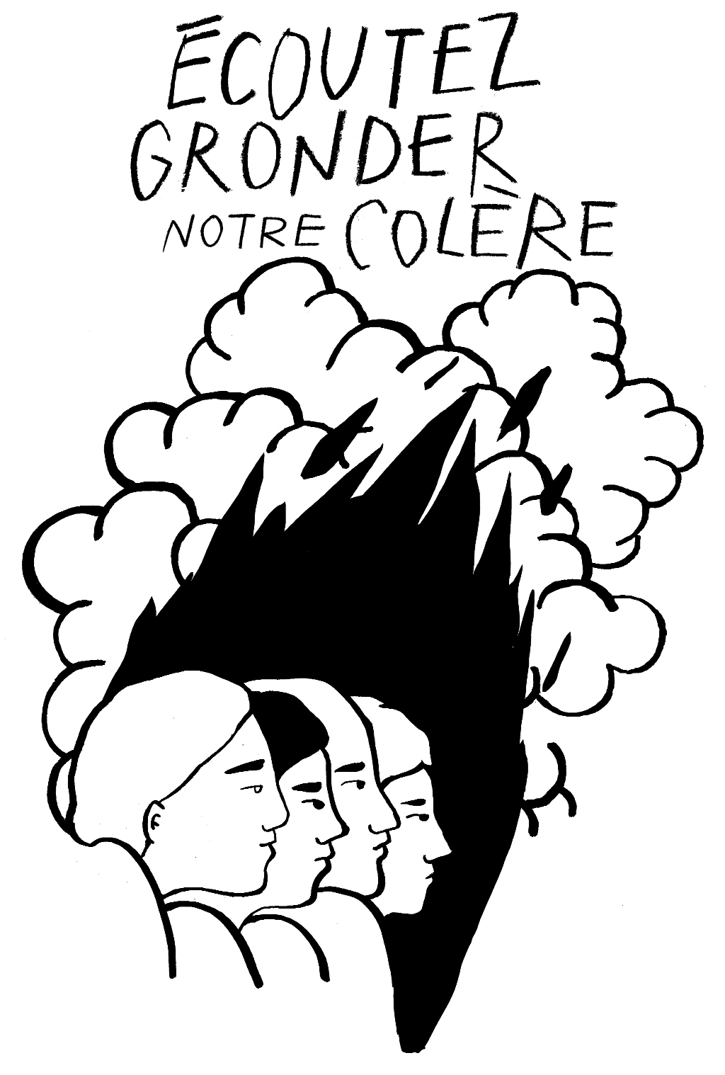 la colère qui gronde